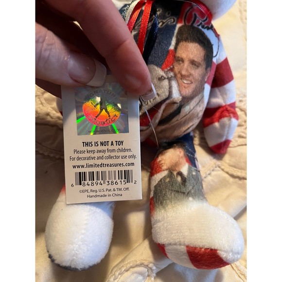 2004 Limited Edition Elvis G.I. Blues Teddy Bear - Picture 4 of 7